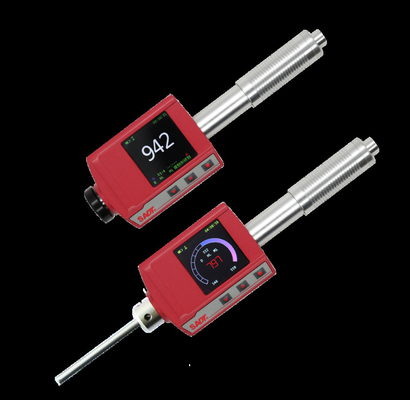 HARTIP4100 Portable Leeb Hardness Tester of 11 Common Metal Materials with Color Display, Metal Housing, 10 Language, Auto Direction of Impact