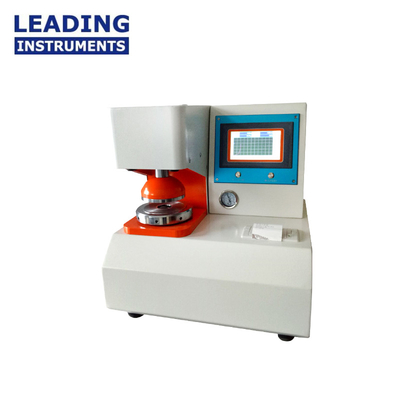 Mullen paper testing machine astm d3786 burst force tester 0~100 kg cm^2 (0.1kg/cm^2) units Kpa (variable)