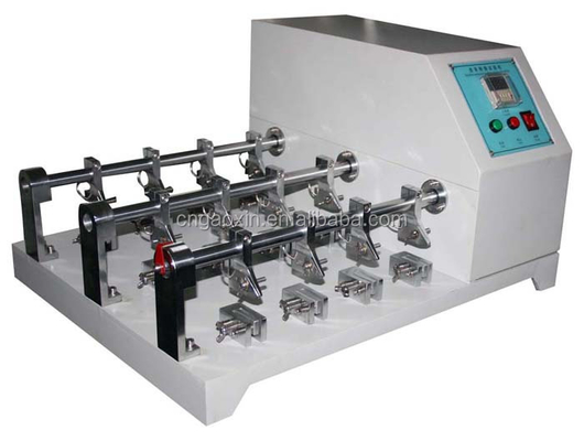 Leather testing equip 12 or 6 groups leather flex tester leather testing machine for leather and stability color tester strength and rubber testing